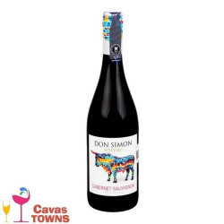 Vino Tinto Don Simón Nature Cabernet Sauvignon de 750ml - Cavas Towns