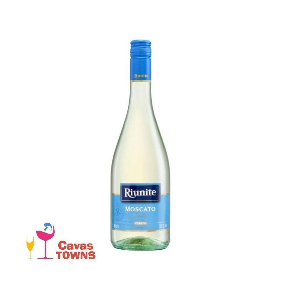 Vino Blanco Riunite Moscato Trebbiano 750ml - Cavas Towns