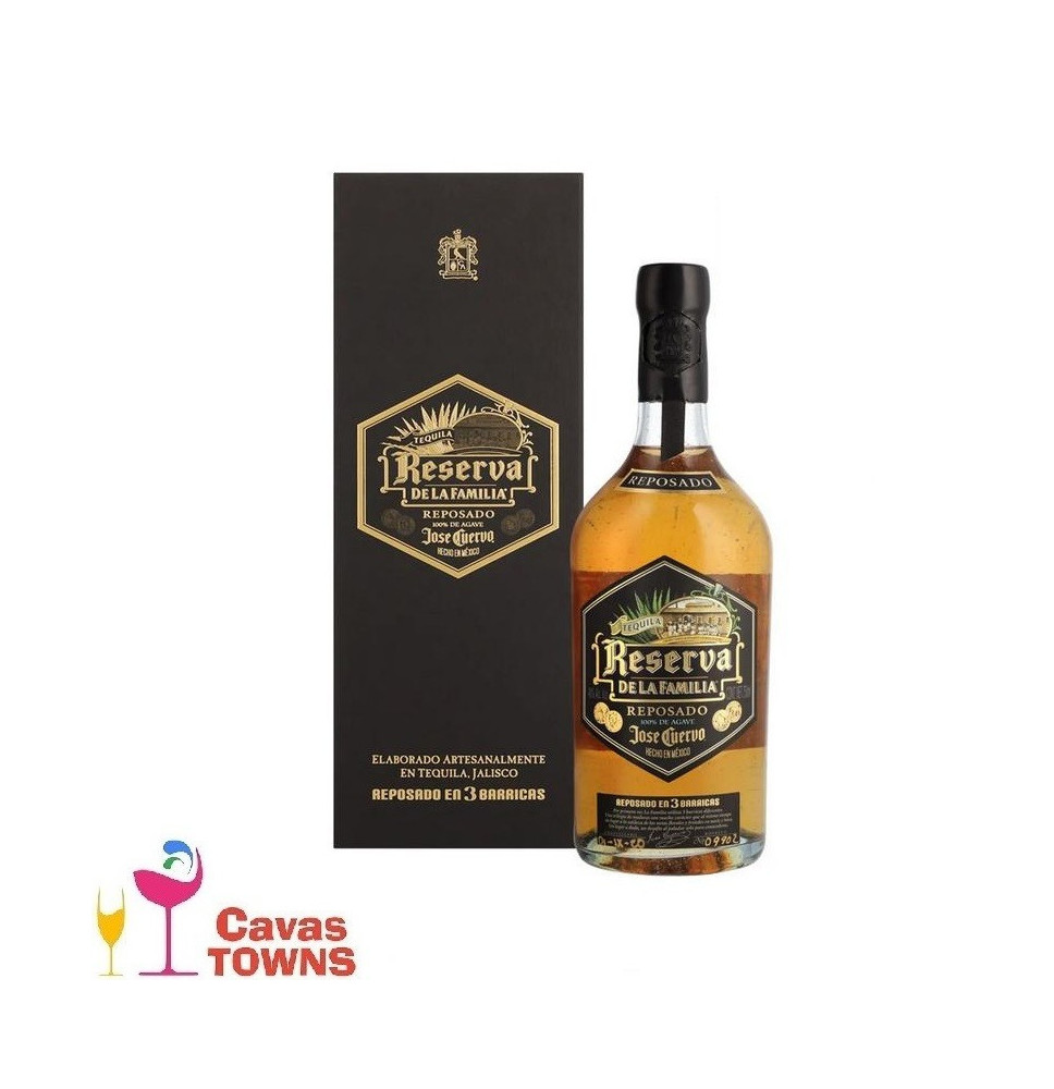 Tequila Reserva De La Familia Reposado 750 ml - Cavas Towns