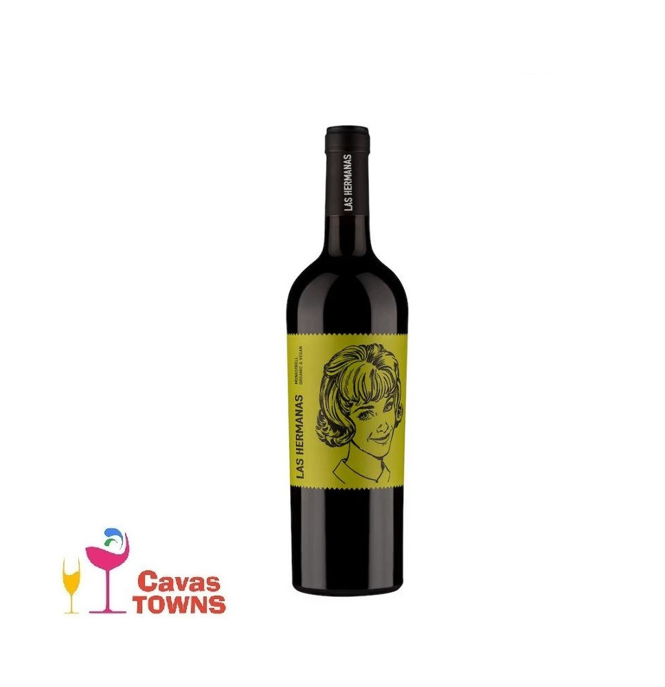 Vino Tinto Las Hermanas Jumilla Monastrell 750 ml - Cavas Towns Vino Tinto Las Hermanas Jumilla Monastrell 750 ml - Cavas Towns