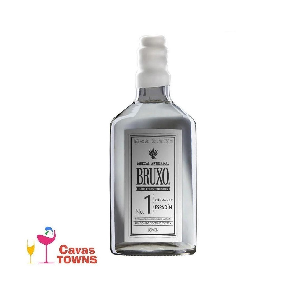 Mezcal Bruxo No. 1 Spadin 750 ml - Cavas Towns