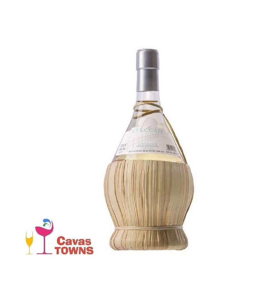 Vino Blanco Steccaie Docg Fiasco Chianti Trebbiano 750 ml - Cavas Towns Vino Blanco Steccaie Docg Fiasco Chianti Trebbiano 750 ml - Cavas Towns