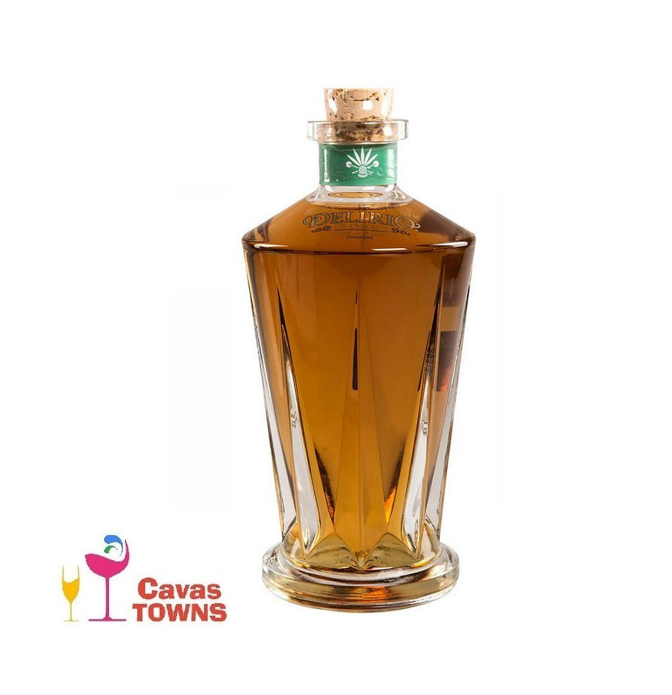 Mezcal Delirio de Oaxaca Premium Añejo 750 ml - Cavas Towns