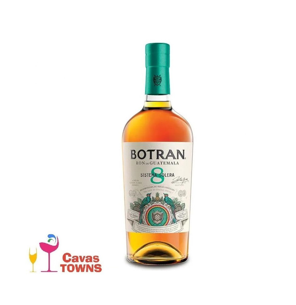 Ron Botran Añejo 8 750 ml - Cavas Towns