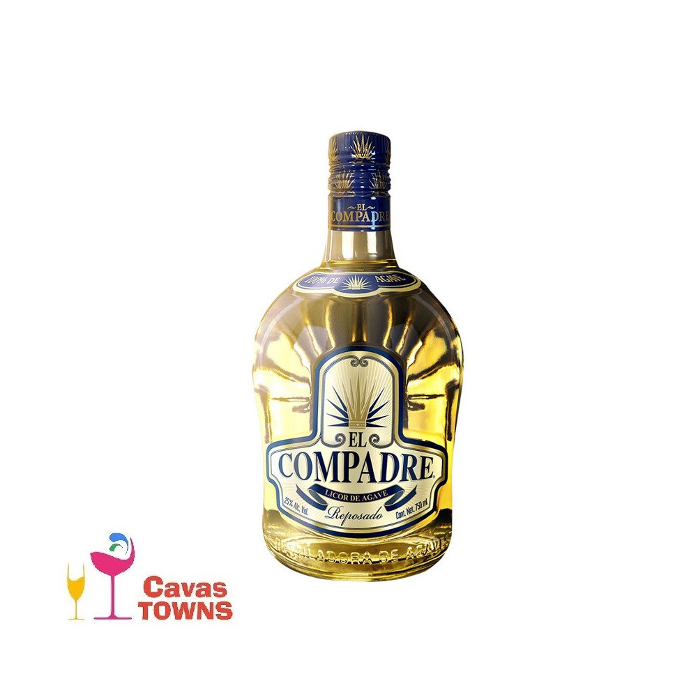 Licor De Agave El Compadre 750ml - Cavas Towns