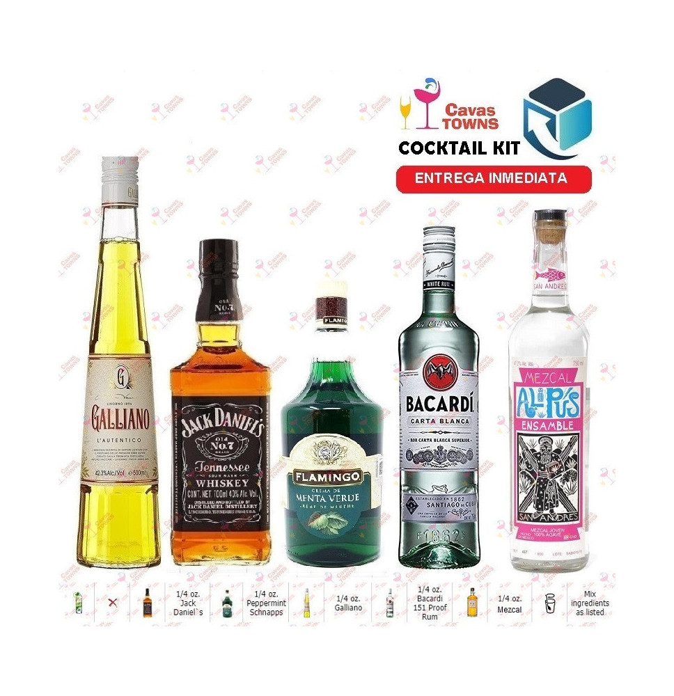 Cocktail Kit Fairplay Laserbeam Mezcal Receta Recipe - Cavas Towns