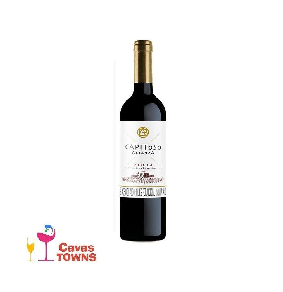 Vino Tinto Capitoso Rioja 750 ml - Cavas Towns Vino Tinto Capitoso Rioja 750 ml - Cavas Towns