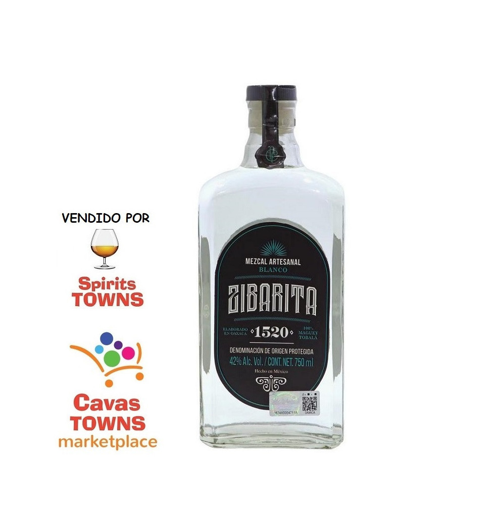 Mezcal Zibarita 1520 Joven 750 ml - Cavas Towns