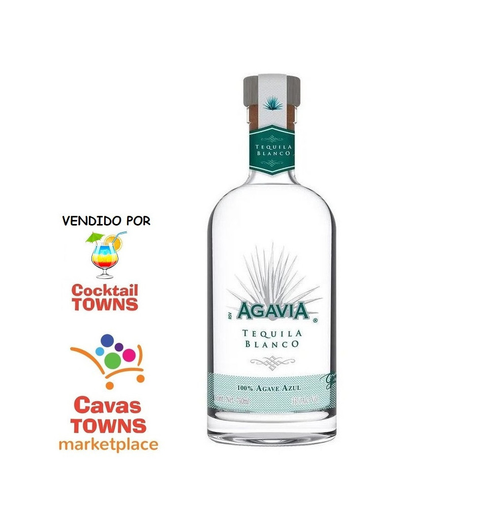 Tequila Agavia Blanco 750 ml - Cavas Towns