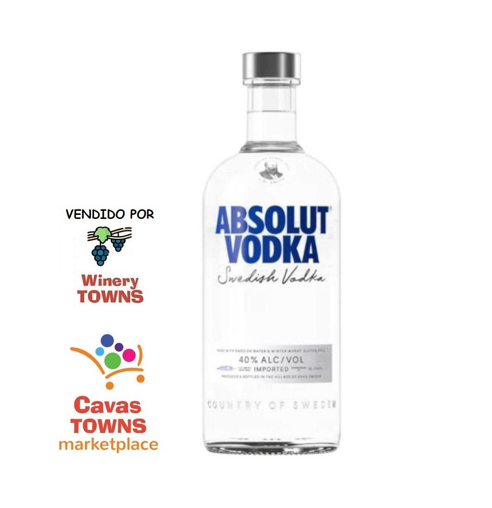 Vodka Absolut Azul 750 ml - Cavas Towns