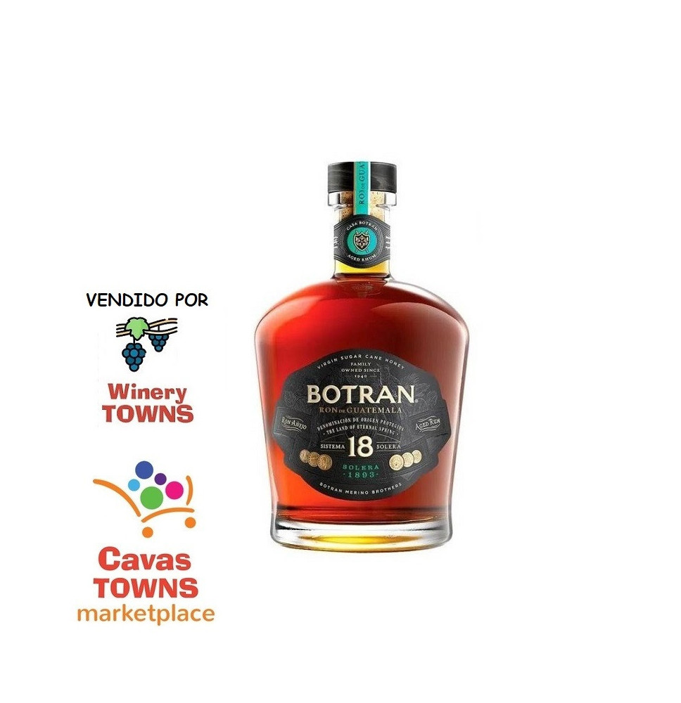 Ron Botran Añejo 18 750 ml - Cavas Towns