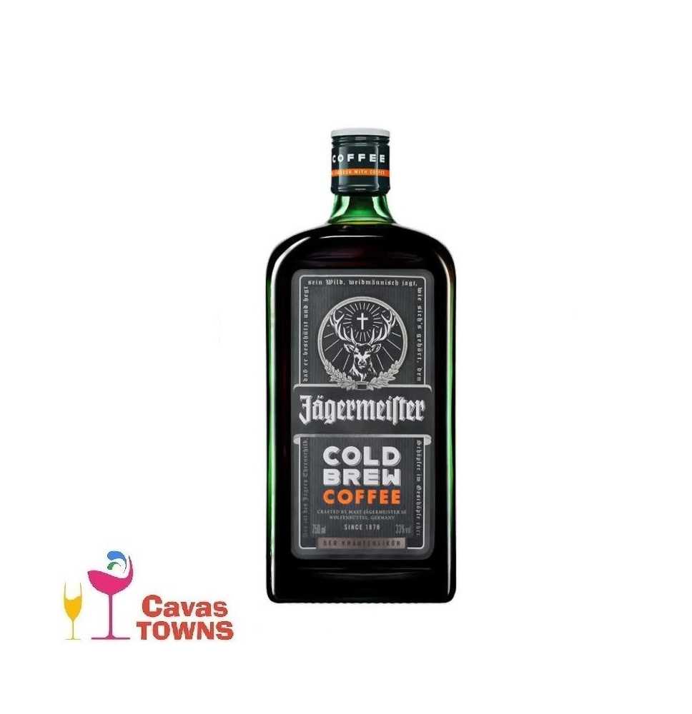 Licor Jagermeister Cold Brew Coffee 750 ml - Cavas Towns