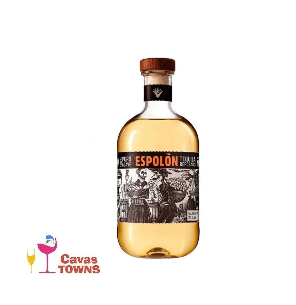 Tequila El Espolon Reposado 750 ml - Cavas Towns
