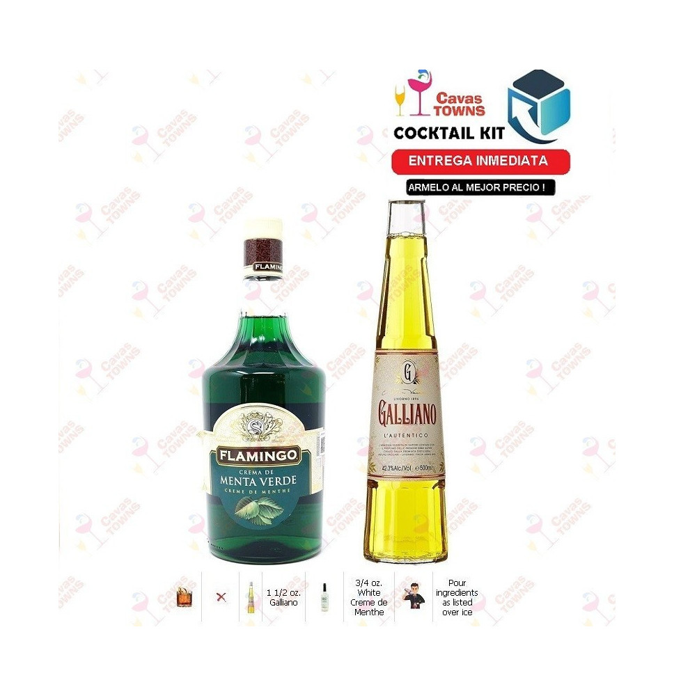 Cocktail Kit Adam's Apple - 1 Receta Recipe - Cavas Towns