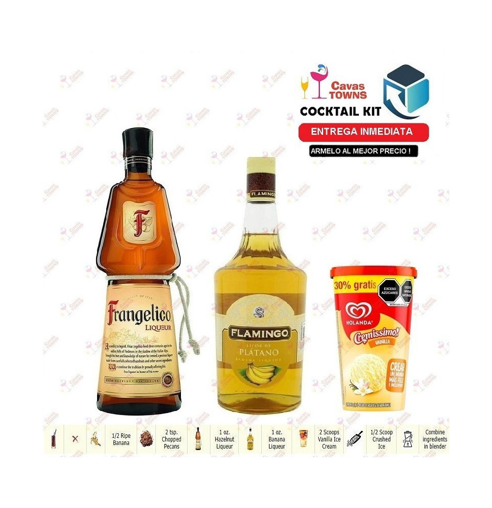 Cocktail Kit Bananan Nutbread Receta Recipe - Cavas Towns