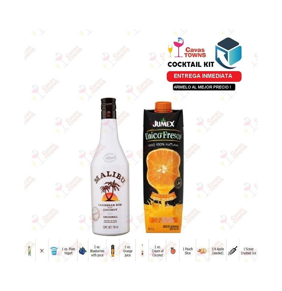 Cocktail Kit Bandolero - 2 Receta Recipe - Cavas Towns