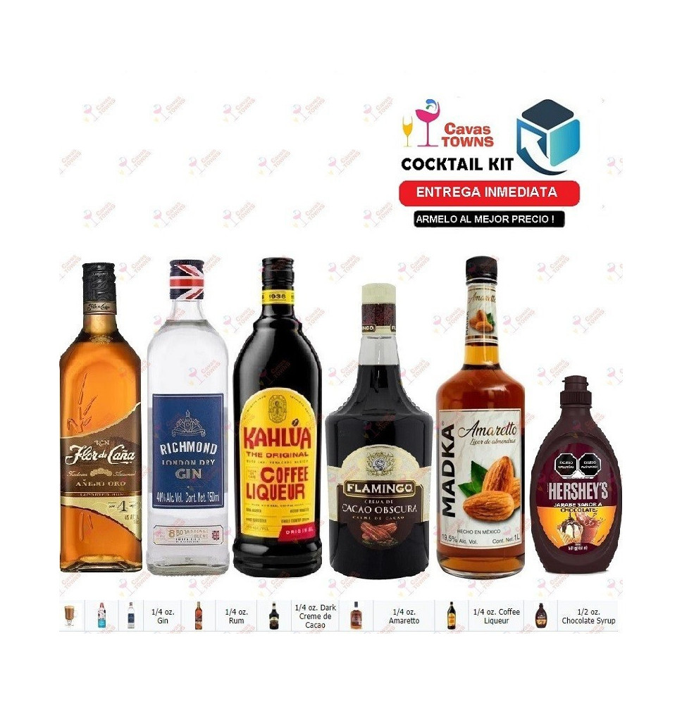 Cocktail Kit Cafe Bistro Receta Recipe - Cavas Towns