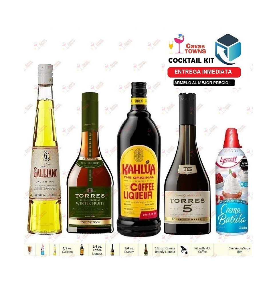 Cocktail Kit Cafe Henry 3 Receta Recipe - Cavas Towns