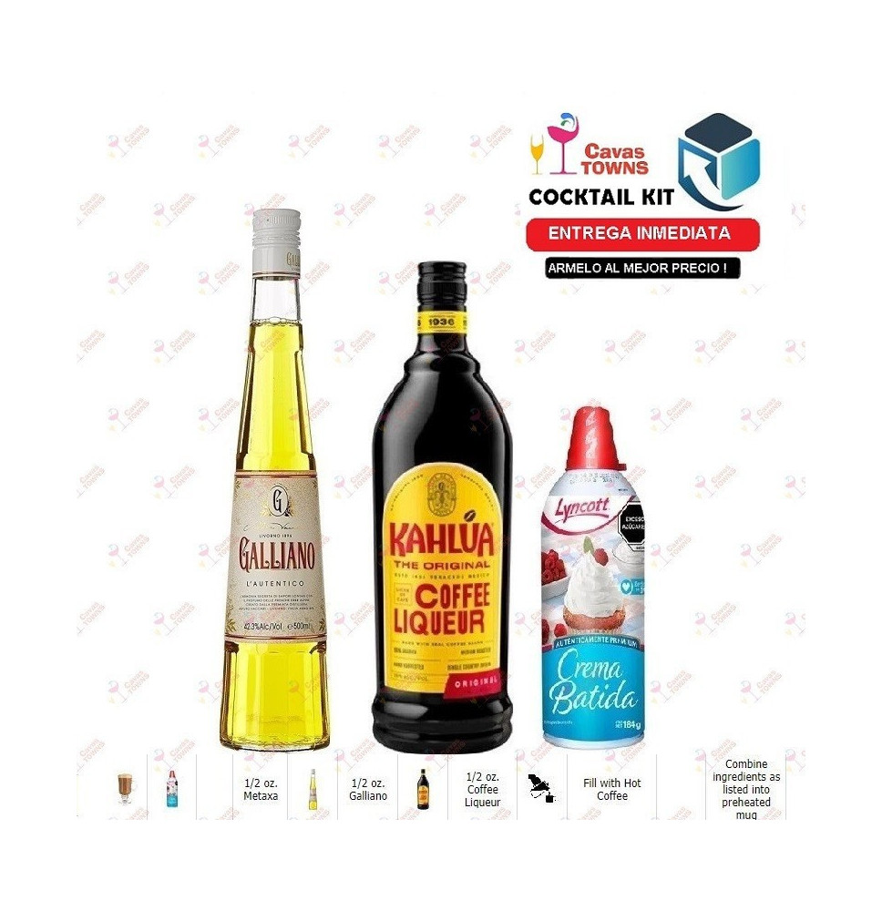 Cocktail Kit Cafe International Receta Recipe - Cavas Towns Cocktail Kit Cafe International Receta Recipe - Cavas Towns