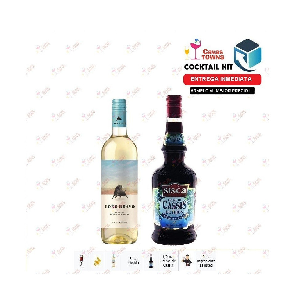 Cocktail Kit Jack Manhattan - 2 Receta Recipe Receta Recipe - Cavas Towns