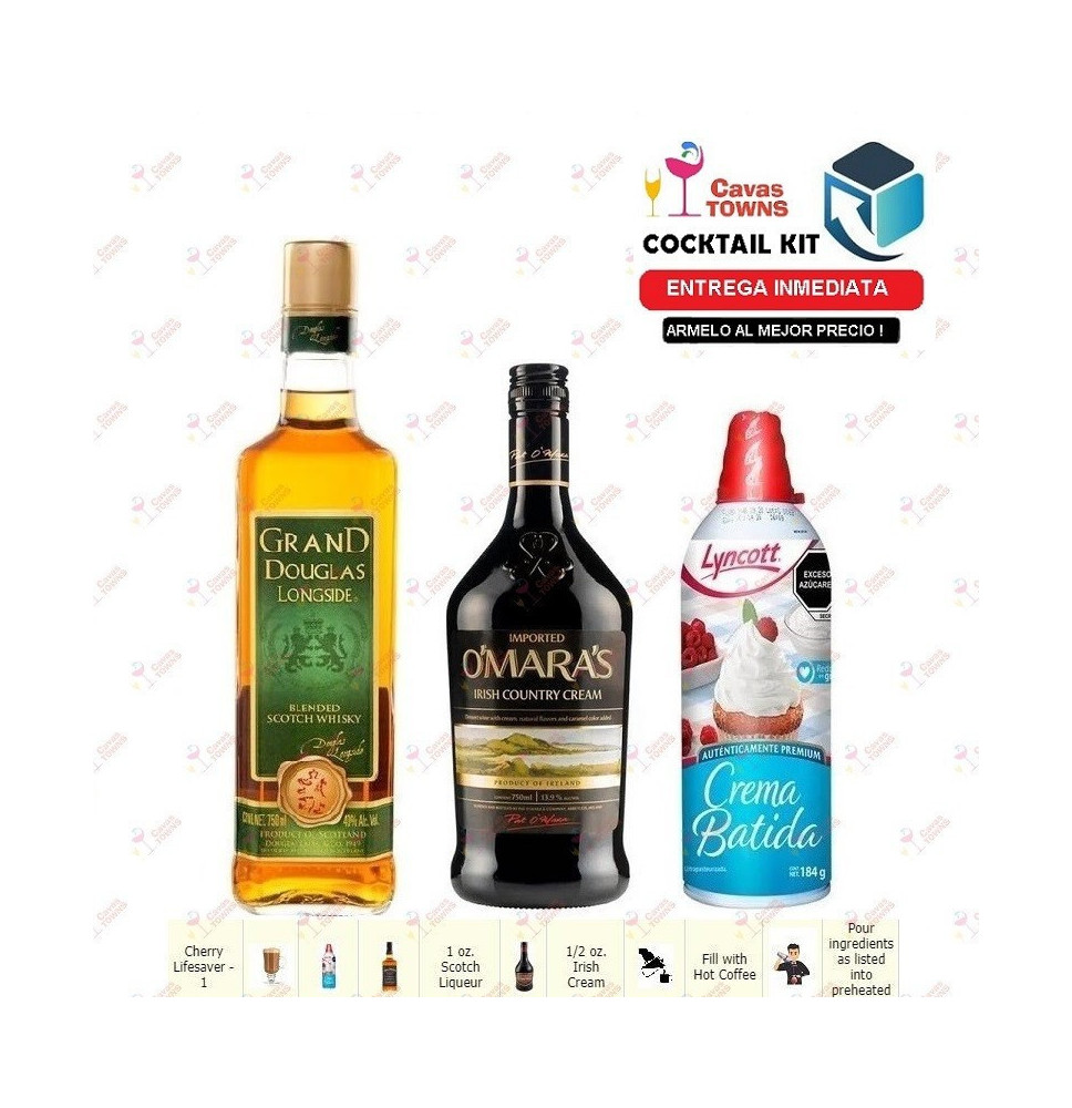 Cocktail Kit Cherry Lifesaver - 1 Receta Recipe - Cavas Towns