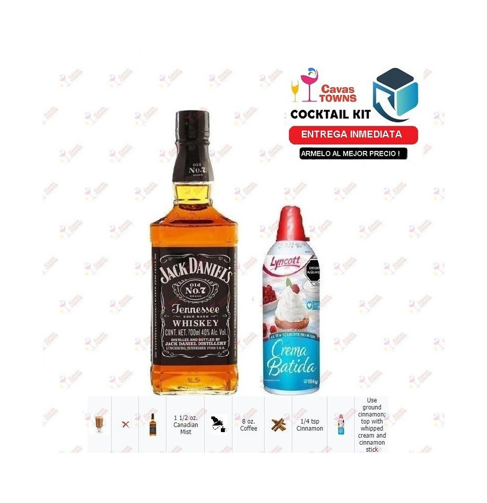 Cocktail Kit Cinnamist Receta Recipe - Cavas Towns