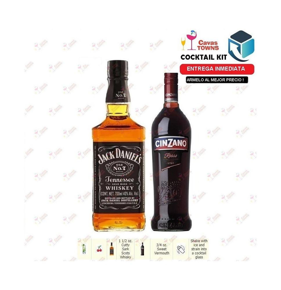 Cocktail Kit Cutty R and R Receta Recipe - Cavas Towns