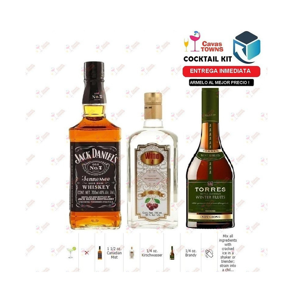 Cocktail Kit Danish Manhattan Receta Recipe - Cavas Towns