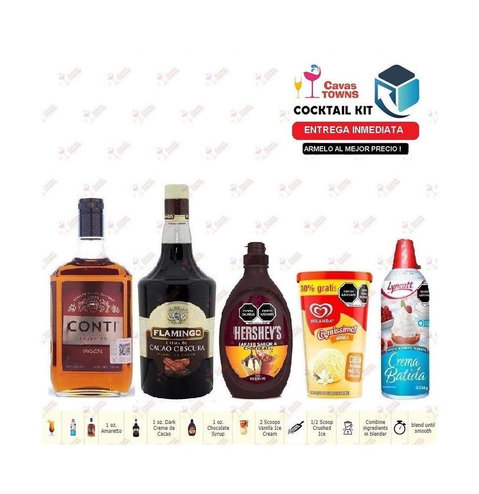 Cocktail Kit Danish Mary - 1 Receta Recipe - Cavas Towns