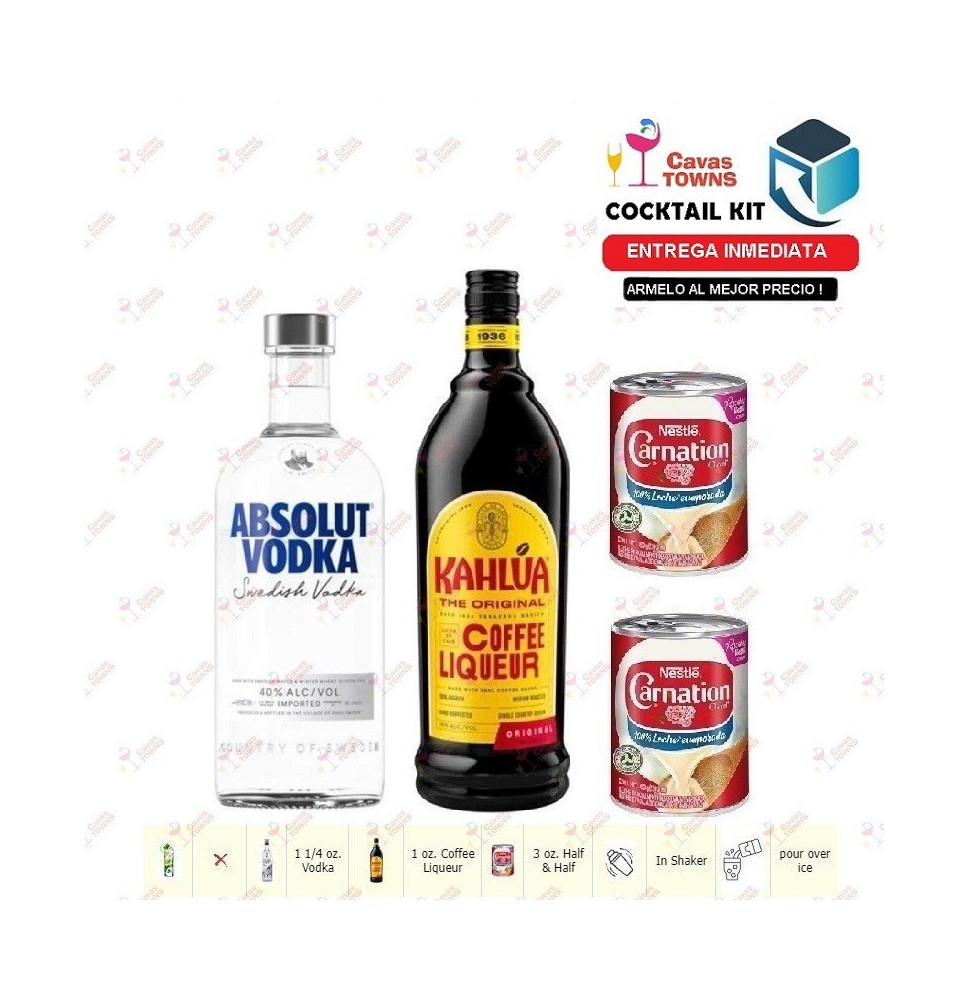 Cocktail Kit Dirty Mother Tall White Russian Receta Recipe - Cavas Towns Cocktail Kit Dirty Mother Tall White Russian Receta Recipe - Cavas Towns