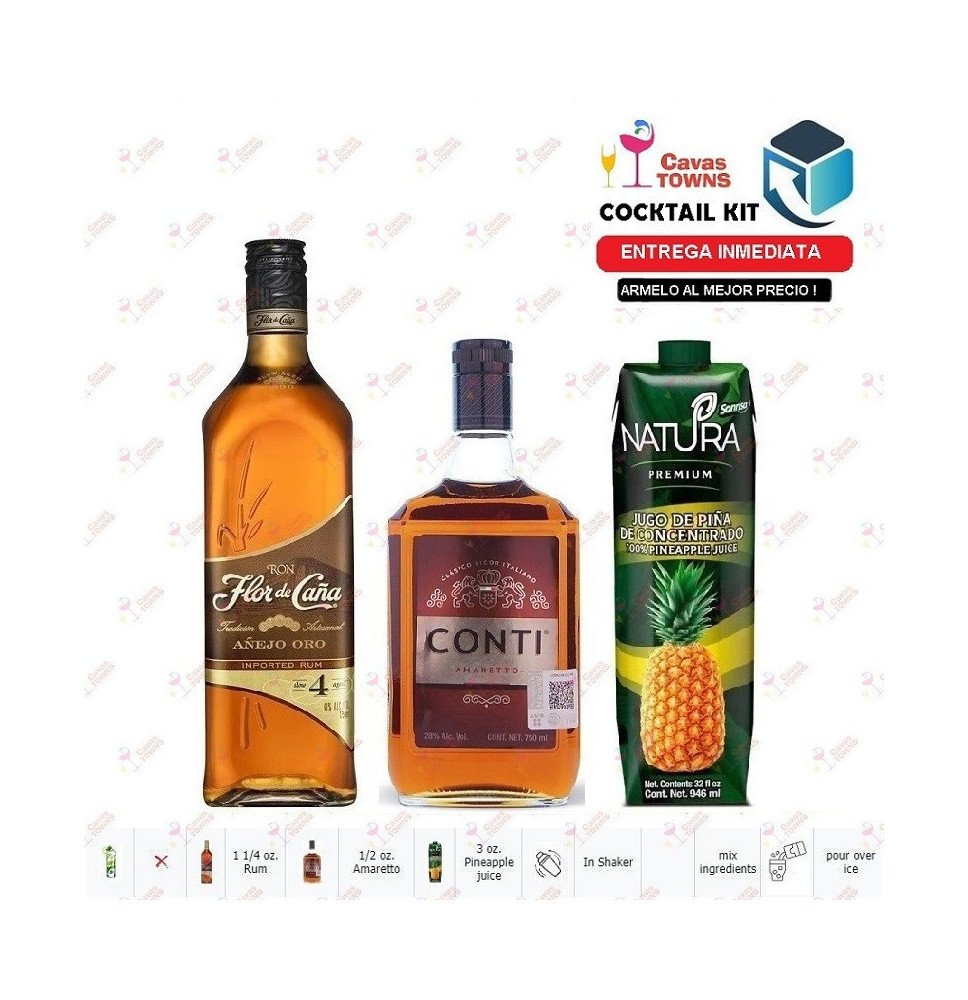 Cocktail Kit Downhill Racer Receta Recipe - Cavas Towns
