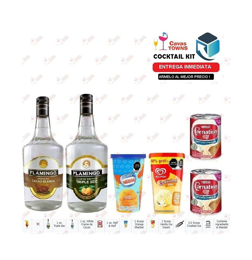 Cocktail Kit Dreamside Receta Recipe - Cavas Towns