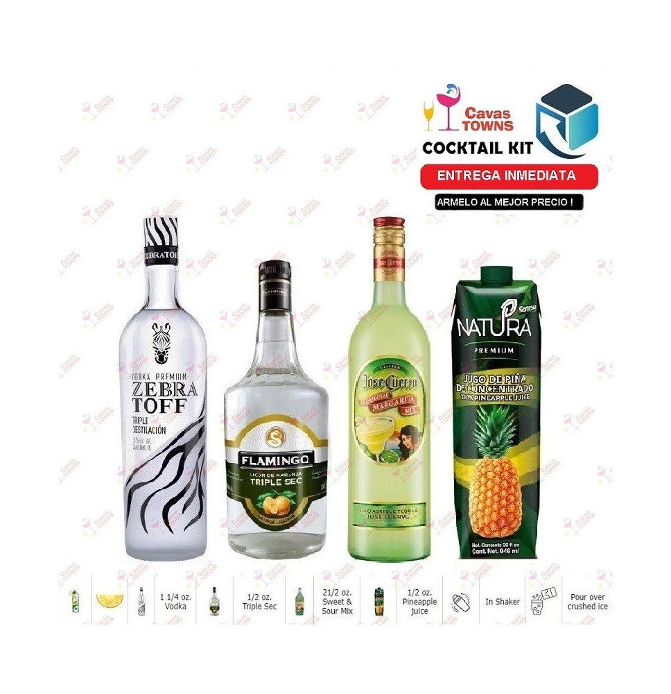 Cocktail Kit Dyevitchka Receta Recipe - Cavas Towns