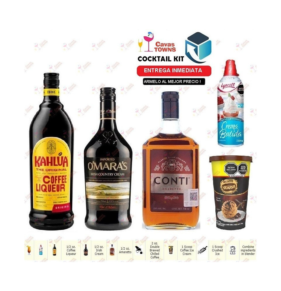 Cocktail Kit Frozen Cafe Reese Receta Recipe - Cavas Towns