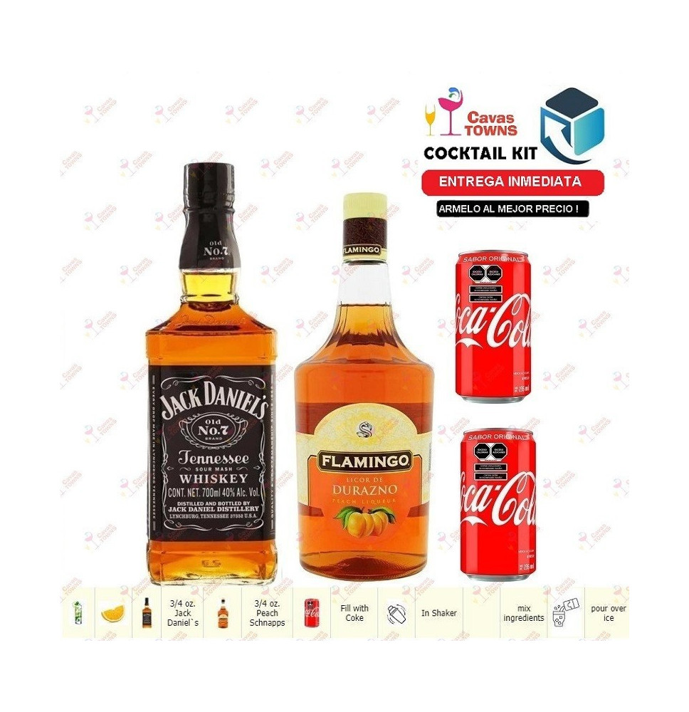 Cocktail Kit Fuzzy Jack And Coke Receta Recipe - Cavas Towns