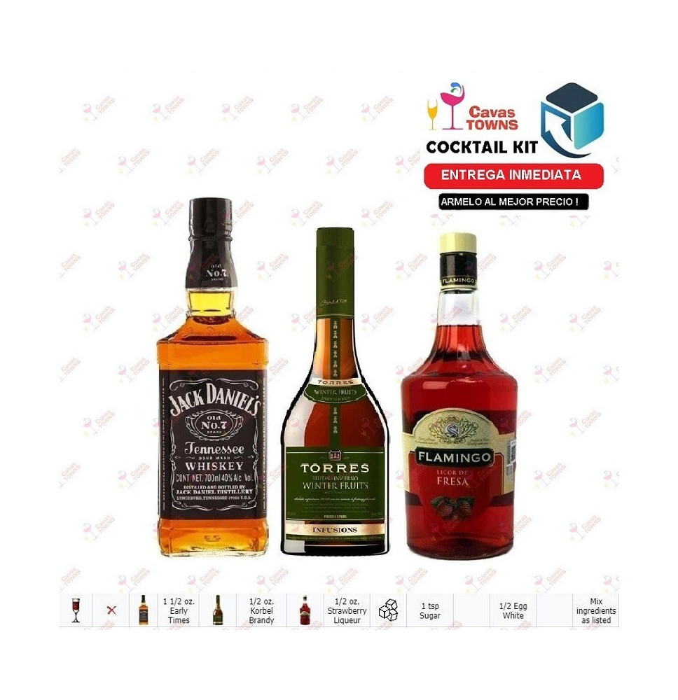 Cocktail Kit Gloom Lifter Receta Recipe - Cavas Towns