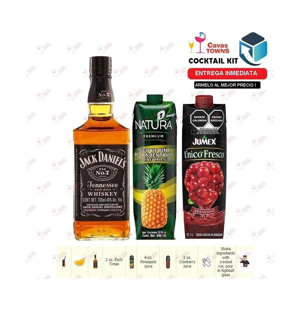 Cocktail Kit Golden Gate Receta Recipe - Cavas Towns