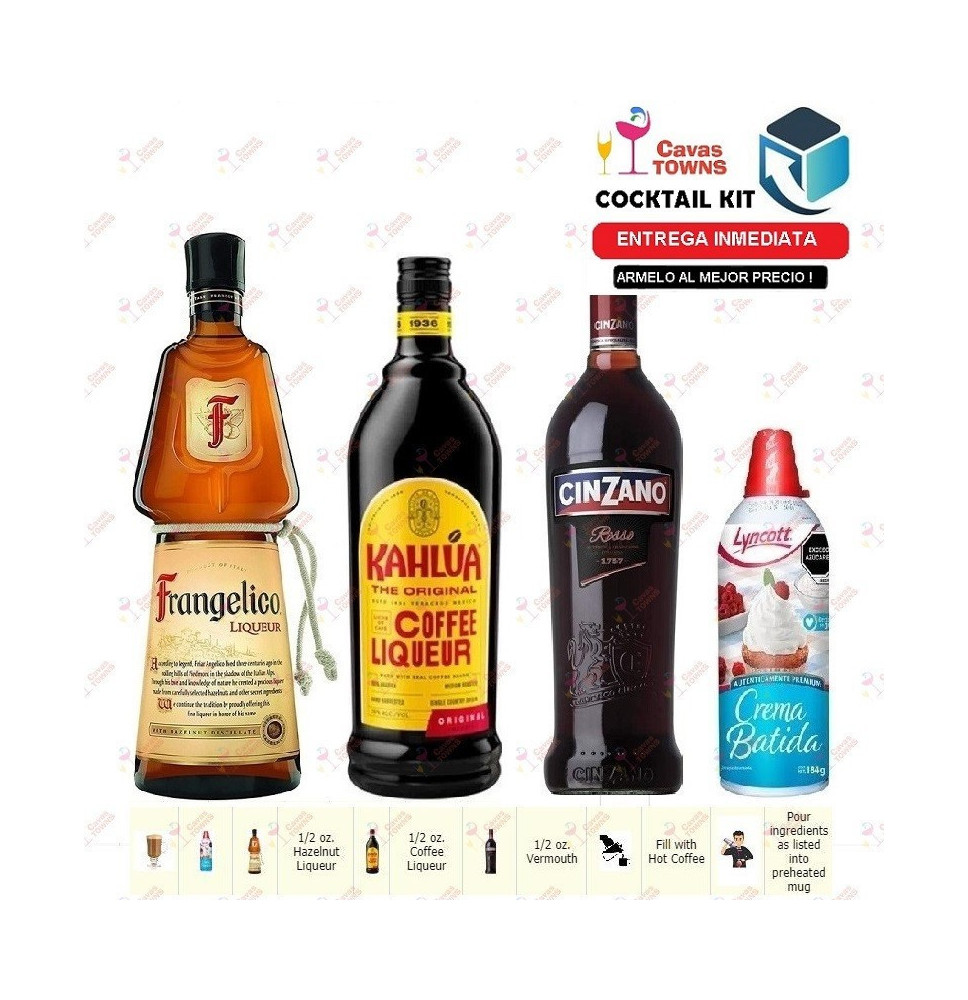 Cocktail Kit Greek Nut Receta Recipe - Cavas Towns