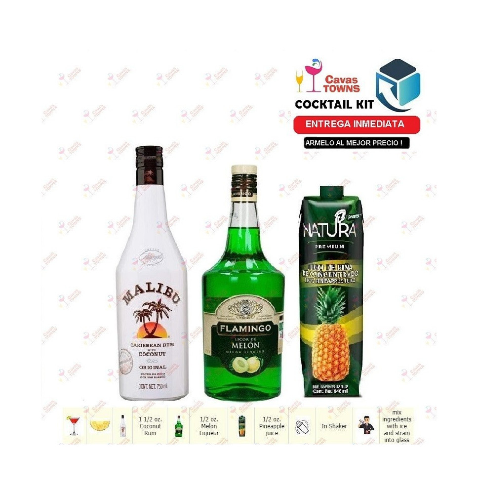 Cocktail Kit Hollywood Nights Receta Recipe - Cavas Towns