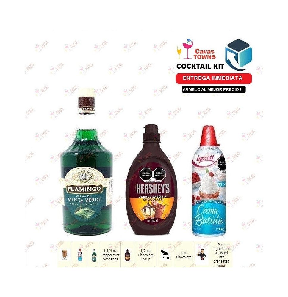 Cocktail Kit Hot Chocolate Mint Receta Recipe - Cavas Towns Cocktail Kit Hot Chocolate Mint Receta Recipe - Cavas Towns