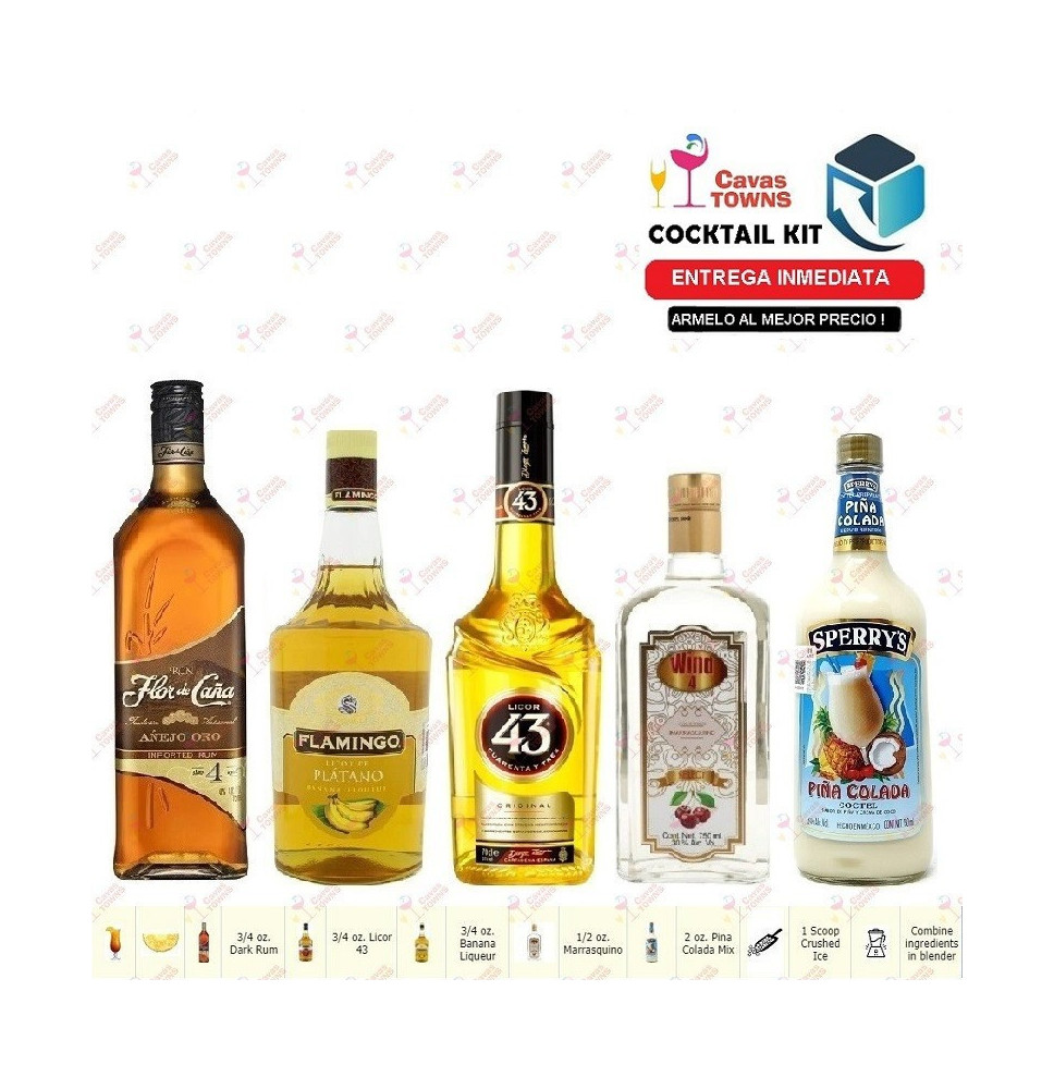 Cocktail Kit Hot Mist Receta Recipe - Cavas Towns