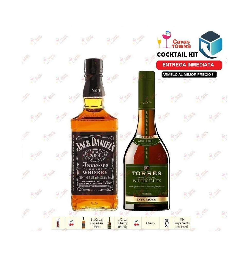 Cocktail Kit Hunter's Cocktail Receta Recipe - Cavas Towns