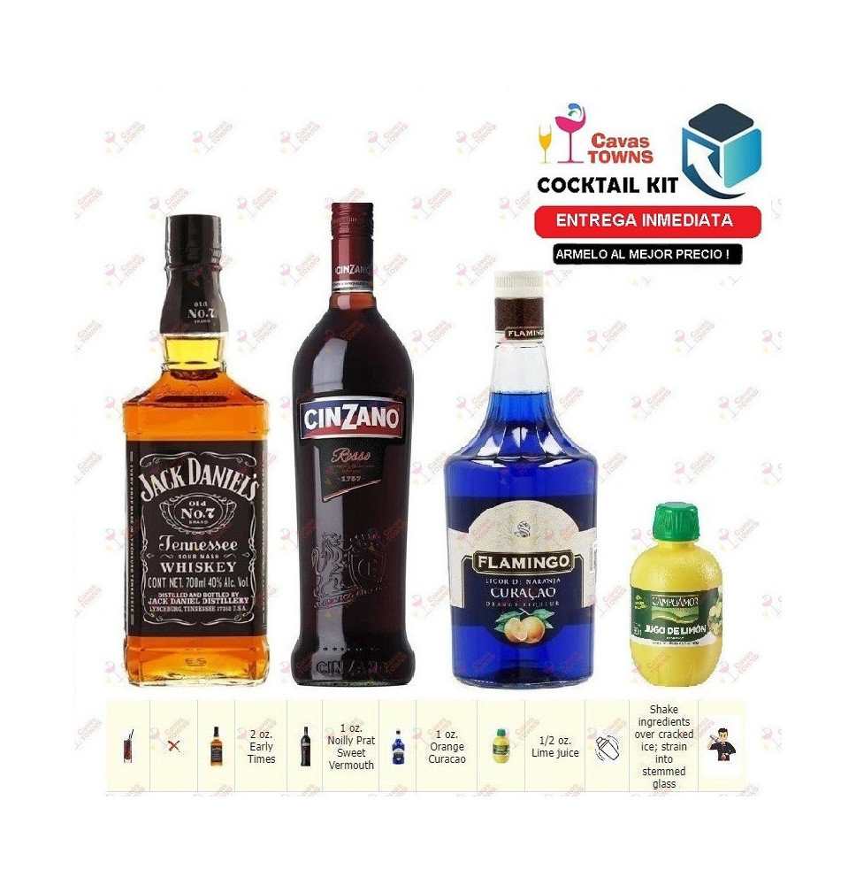 Cocktail Kit Hustler Receta Recipe - Cavas Towns