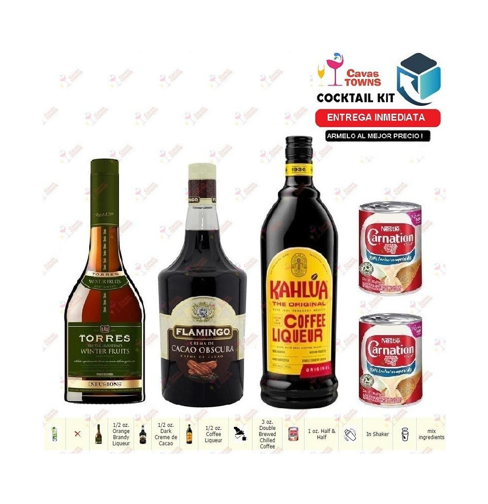 Cocktail Kit Iced Cafe Gates Receta Recipe - Cavas Towns