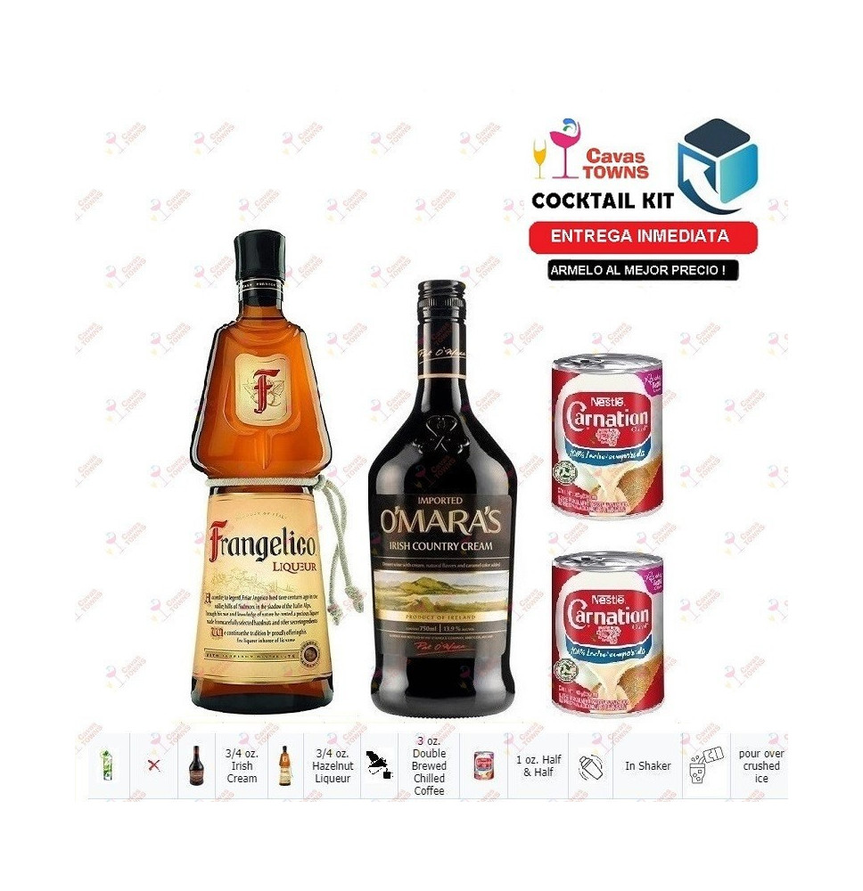 Cocktail Kit Iced Cafe Nelson Receta Recipe - Cavas Towns