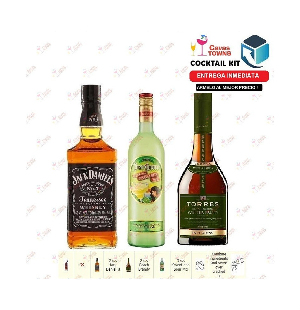 Cocktail Kit Jack 340 Receta Recipe - Cavas Towns