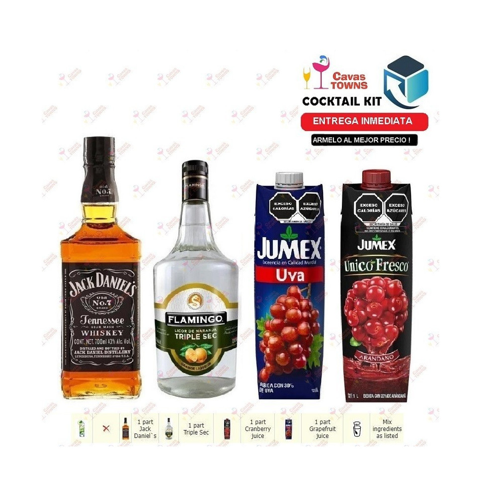 Cocktail Kit Jack Daniel's Mountain Sipper Receta Recipe - Cavas Towns Cocktail Kit Jack Daniel's Mountain Sipper Receta Recipe - Cavas Towns