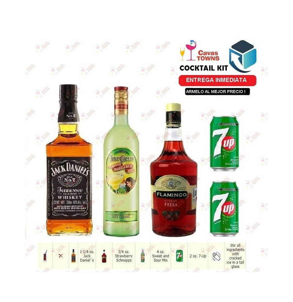 Cocktail Kit Jackie Blue Receta Recipe - Cavas Towns