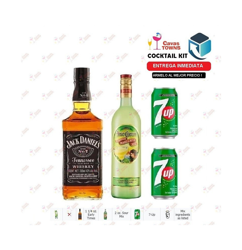 Cocktail Kit John Collins Receta Recipe - Cavas Towns