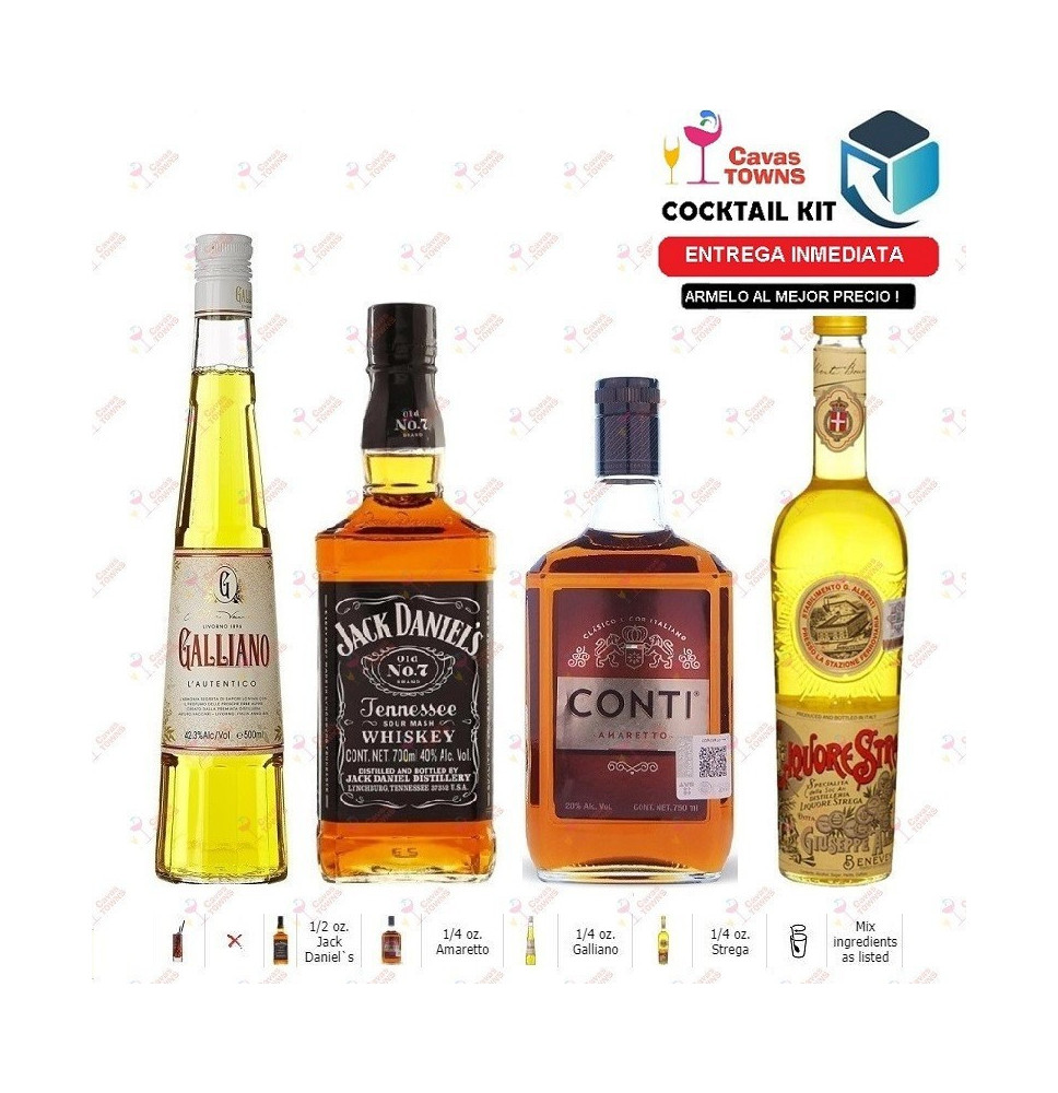 Cocktail Kit Jump Start Receta Recipe - Cavas Towns